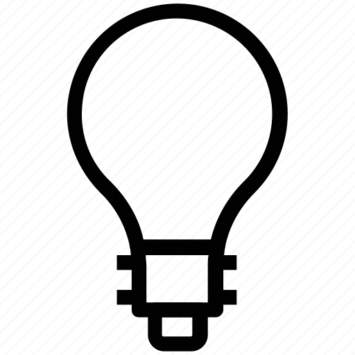 Bulb, illuminate, light, lightbulb, luminaire icon - Download on Iconfinder