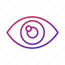 eye, view, vision, eyes, visualization
