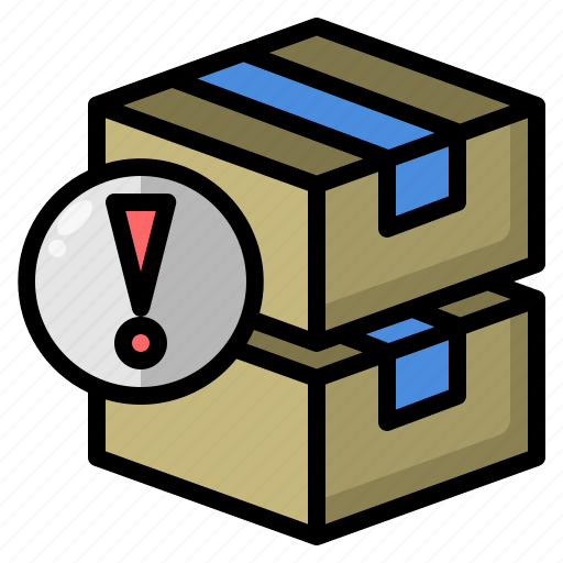 Reject, goods, product, stack, warning icon - Download on Iconfinder