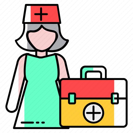 Doctor, helper, medical, nurse, physcian, profession, staff icon - Download on Iconfinder
