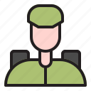 avatar, profession, people, profile, military