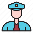 avatar, profession, people, profile, police