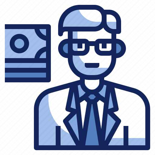 Avatar, banker, businessman, character, investor, profession icon - Download on Iconfinder