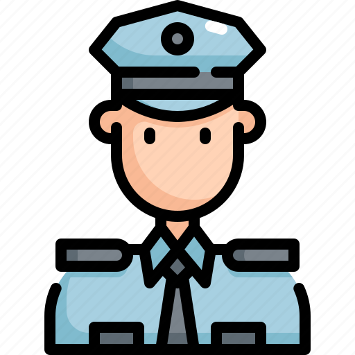 Avatar, cop, man, police, profession, security, user icon - Download on Iconfinder