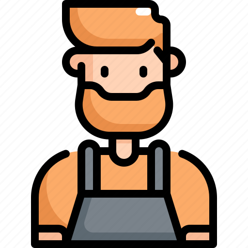 Avatar, barista, cafe, coffee, man, profession, user icon - Download on Iconfinder