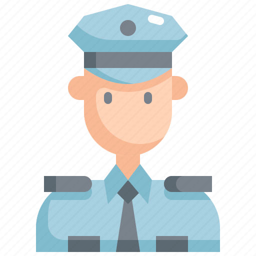 Avatar, cop, man, police, policeman, profession, user icon - Download on Iconfinder