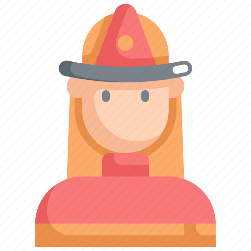 Avatar, firefighter, fireman, man, profession, rescue, user icon - Download on Iconfinder