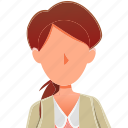 avatar, character, professions, profile, teacher, woman, women