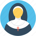 abbess, christian mother, nun, our lady, virgin mary