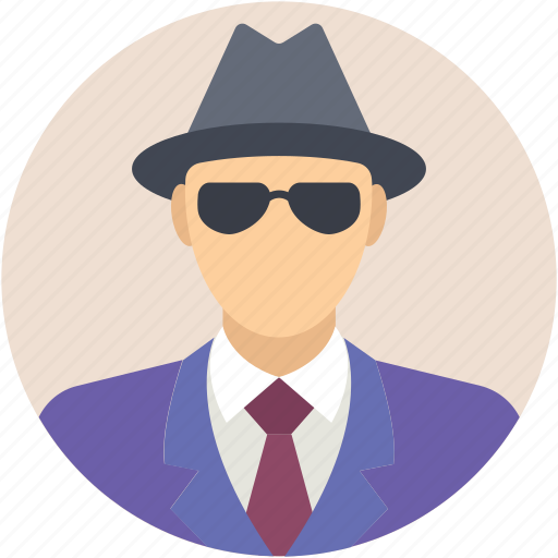 Detective, investigator, secret agent, security agent, spy icon - Download on Iconfinder