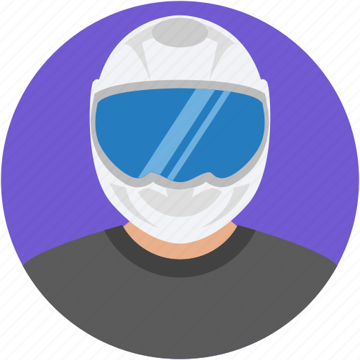 Motorcyclist, occupation, people, racer, scooter driver icon - Download on Iconfinder