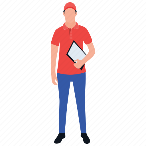 Delivery man, delivery person, documents delivery, logistics, parcel delivery icon - Download on Iconfinder