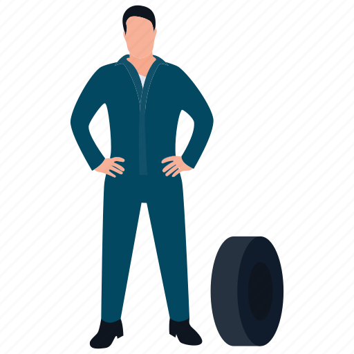 Car repairing, labour, maintenance man, workshop worker icon - Download on Iconfinder