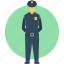 constable, officer, police officer, policeman, policeman avatar 