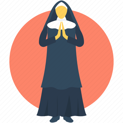 Abbess, christian mother, nun, our lady, virgin mary icon - Download on Iconfinder