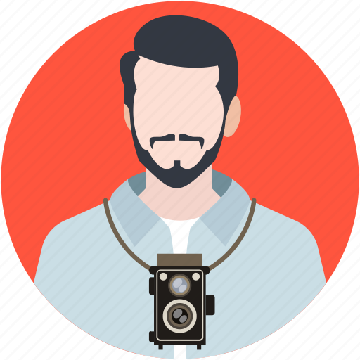 Cameraman, documentarian, lensman, photographer, professional icon - Download on Iconfinder