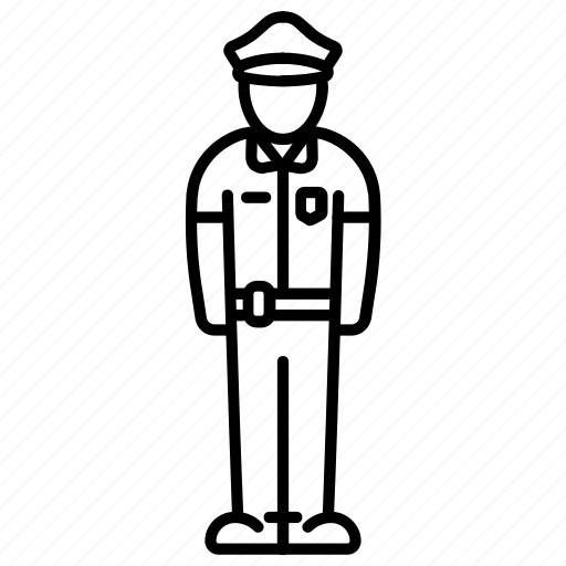 Body, cop, officer, police, policeman, profession, worker icon - Download on Iconfinder