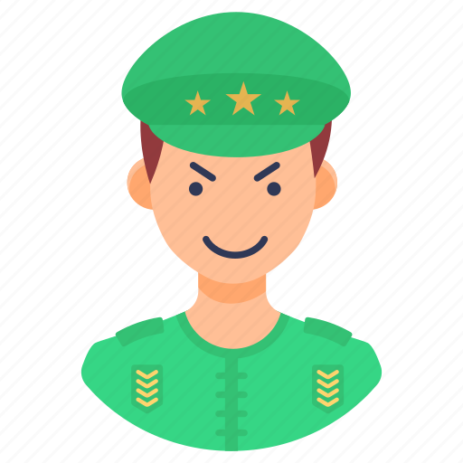 Army person, officer, patrolman, police, police officer, policeman icon - Download on Iconfinder