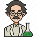 scientist, research, laboratory, science, lab, man, avatar