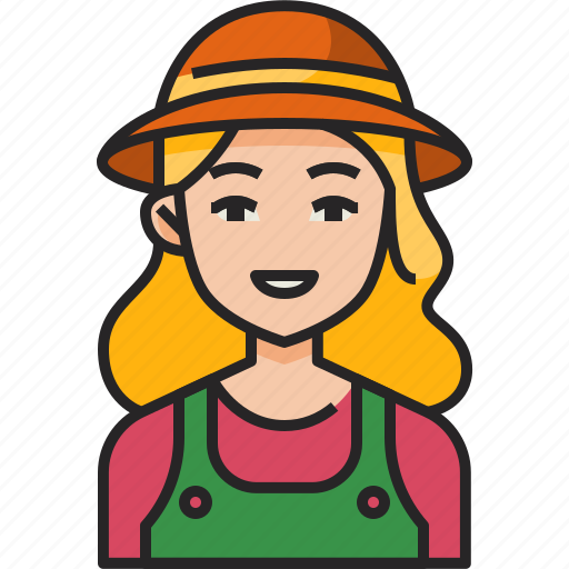 Gardener, gardening, farmer, plant, garden, avatar, woman icon - Download on Iconfinder