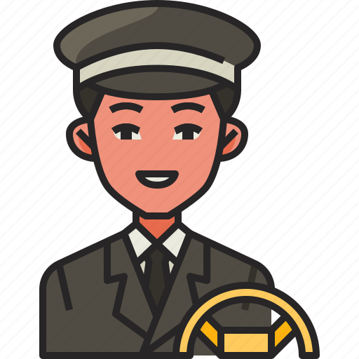 Driver, car, transport, vehicle, man, service, avatar icon - Download on Iconfinder