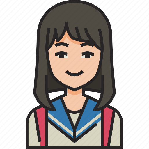 Student, education, study, school, girl, studying, avatar icon - Download on Iconfinder