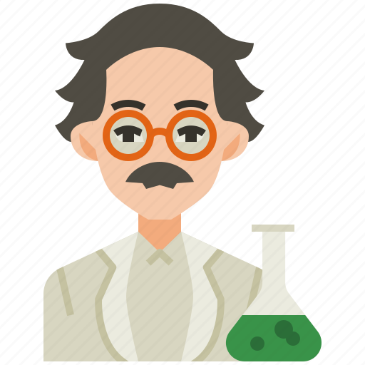 Scientist, research, laboratory, science, lab, man, avatar icon - Download on Iconfinder