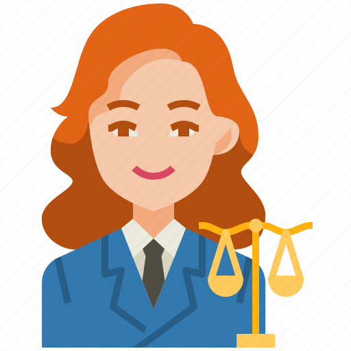 Lawyer, law, judge, justice, legal, avatar, woman icon - Download on Iconfinder
