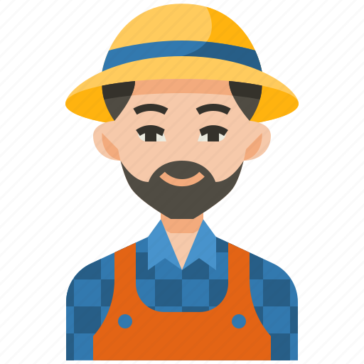 Farmer, agriculture, farm, farming, man, nature, avatar icon - Download on Iconfinder