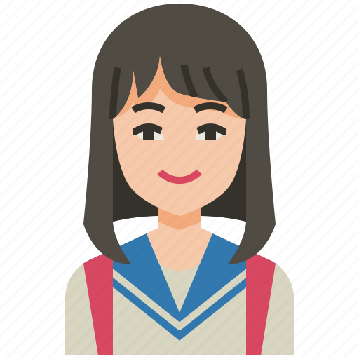 Student, education, study, school, girl, studying, avatar icon - Download on Iconfinder