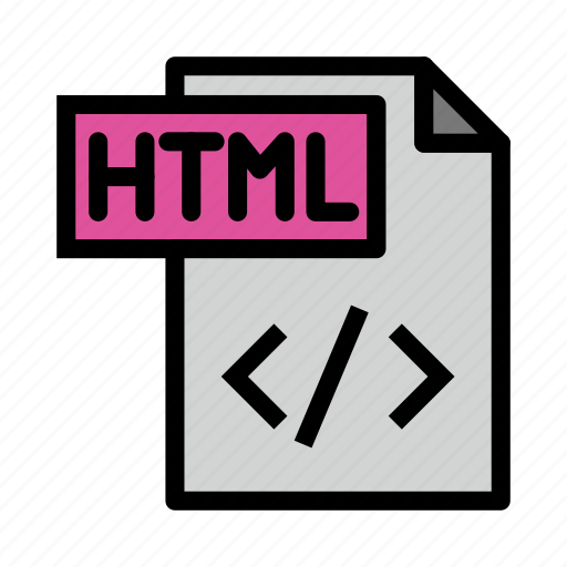 Coding, document, file, html, programming icon - Download on Iconfinder