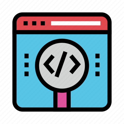 Coding, online, programming, searching, webpage icon - Download on Iconfinder