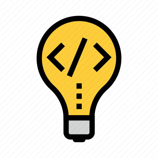 Bulb, coding, creativity, idea, programming icon - Download on Iconfinder