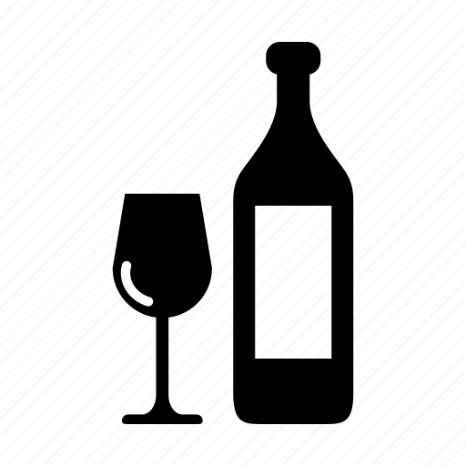 Wine, alcohol, bottle, champagne, glass icon - Download on Iconfinder