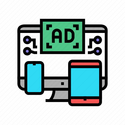 Cross, channel, retargeting, programmatic, advertising, service icon - Download on Iconfinder