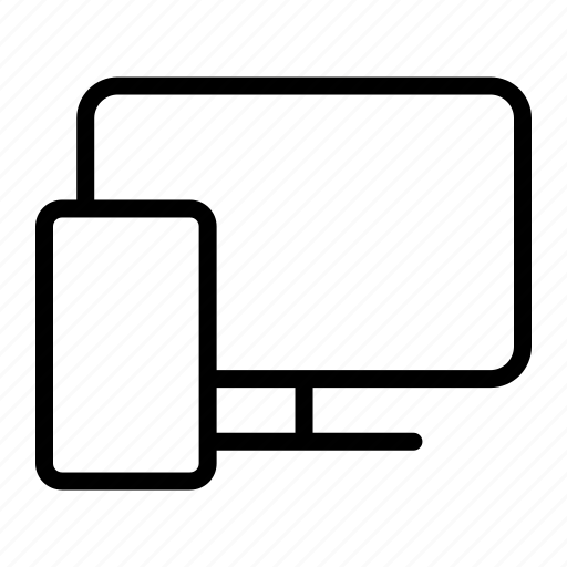 Responsive, adaptive, layout, monitor, electronics icon - Download on Iconfinder