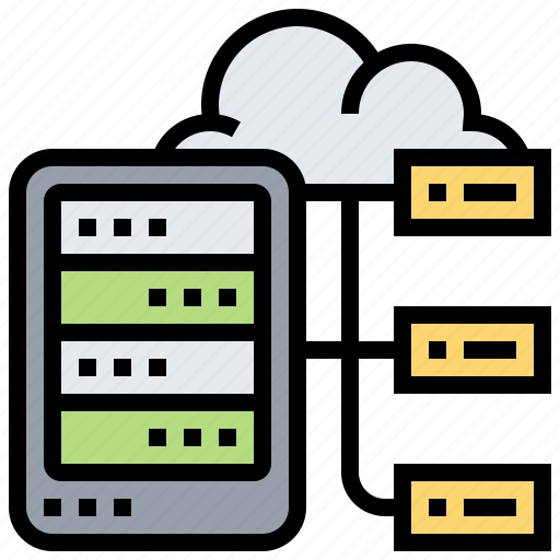 Cloud, network, operator, server, storage icon - Download on Iconfinder