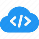 cloud, program, programming, storage