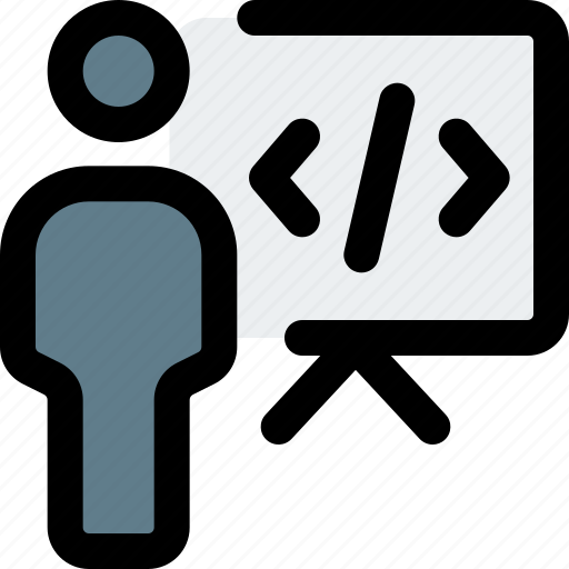 Present, program, programming, avatar icon - Download on Iconfinder