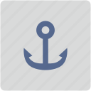 anchor, form, marine, salor