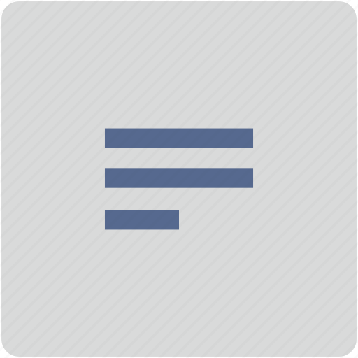 Align, edit, form, left, text icon - Download on Iconfinder