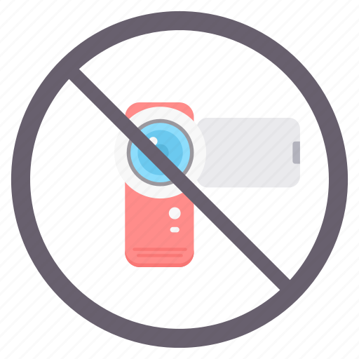 No camera, no cctv, no photography, photography, prohibited icon - Download on Iconfinder