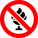 ban, food, ice cream, no, prohibition, sign, forbidden, banned
