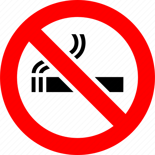 Ban, cigarette, no, no smoking, prohibition, sign, banned icon - Download on Iconfinder