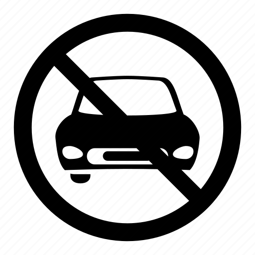 Car, no, parking, prohibition, signs, warning icon - Download on Iconfinder