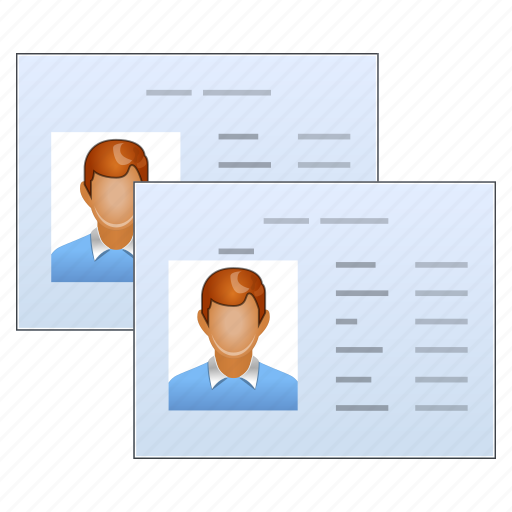 Accounts, account, badge, card, person, profile, user icon - Download on Iconfinder