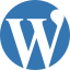 wordpress, blog, blogging, crm, logo, media, newsletter, online, press, social, word 