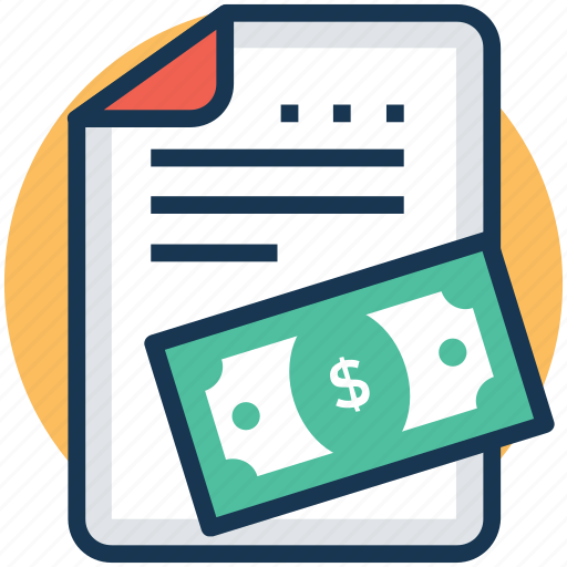 Bank statement, business report, cash flow statement, financial statement, payment draft icon - Download on Iconfinder