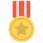 award, gold medal, medal with star, premium quality, winner 