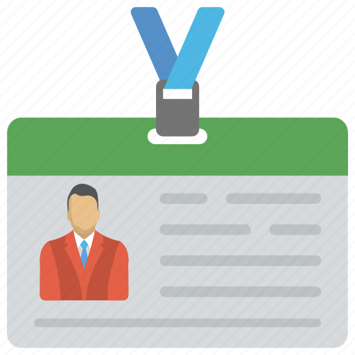 Employee badge, employee card, id card, identification card, identity card icon - Download on Iconfinder